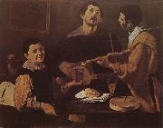 Three musician VELAZQUEZ, Diego Rodriguez de Silva y